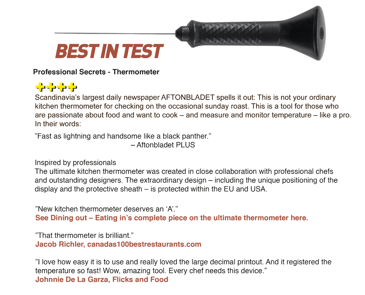 Kokstermometer Test () Kokstermometer Test